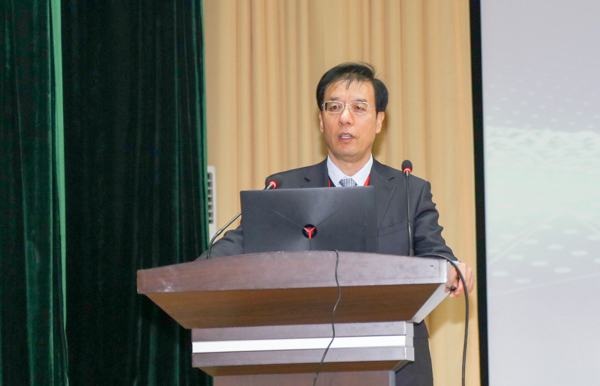河北省自动化学会理事长赵江致辞(呼子宇摄)